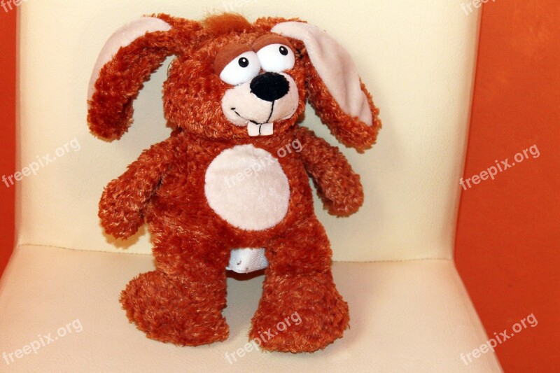 Stuffed Animal Hare Brown Teddy Bear Free Photos