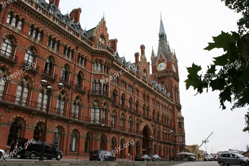 Train Station Train Saint Pancras Station London Free Photos