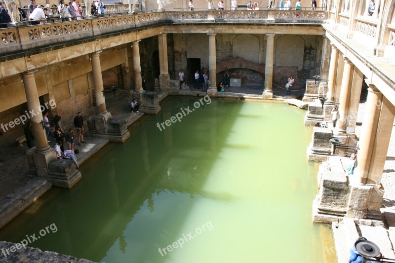 Roman Baths Bath England Free Photos