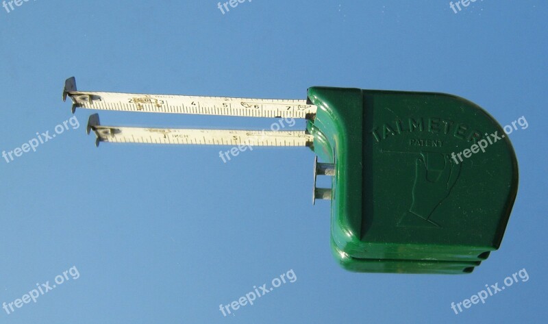 Meter Measure Tool Metal Centimeters