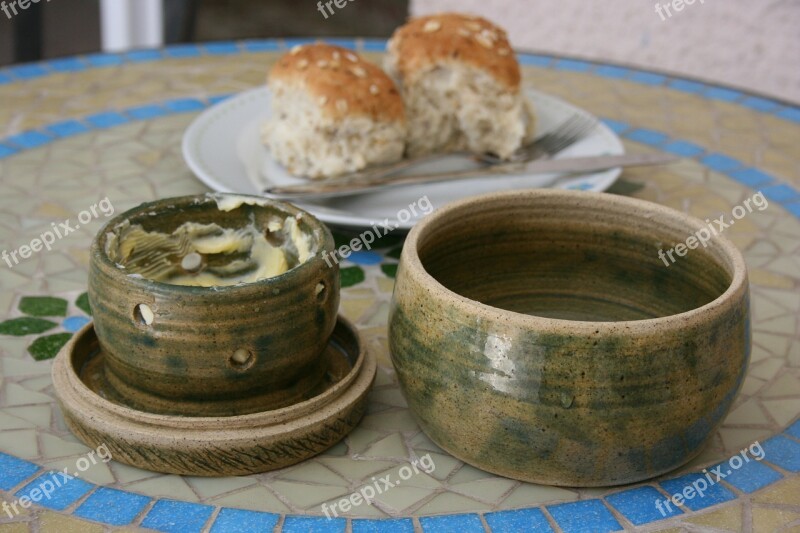 Butter Breakfast Ceramic Pot Bread Diet