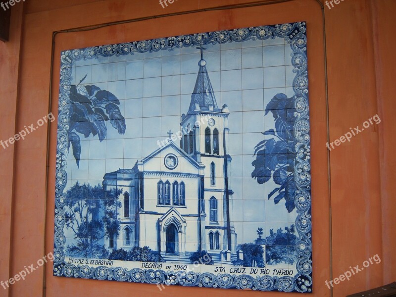 Tiles Decorated Tiles Church Free Photos