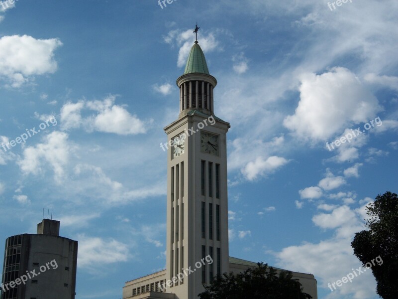 Church Tower São Gabriel Itam Cruz Free Photos