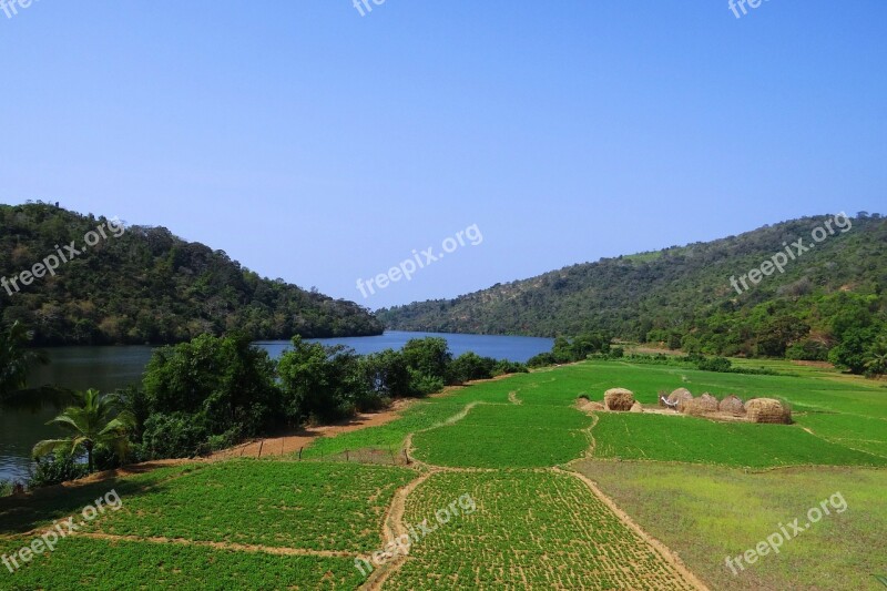 Gangavali River Tidal Swell Groundnut Crop Western Ghats Kumta