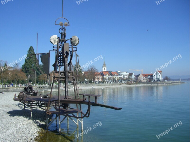 Sound Ship Construction Steel Wood Lake Constance