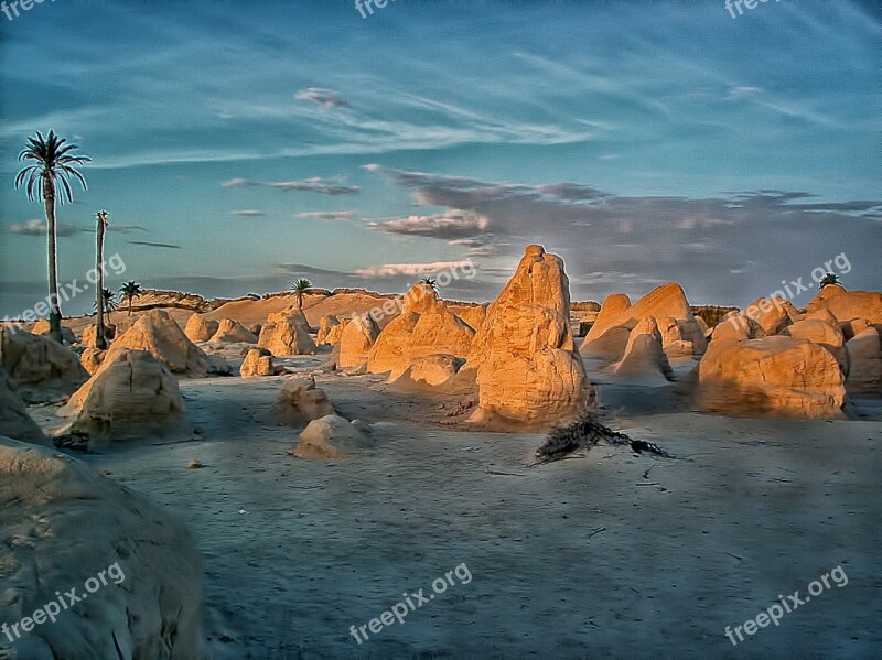 Stones Stone Formations Morning Sun