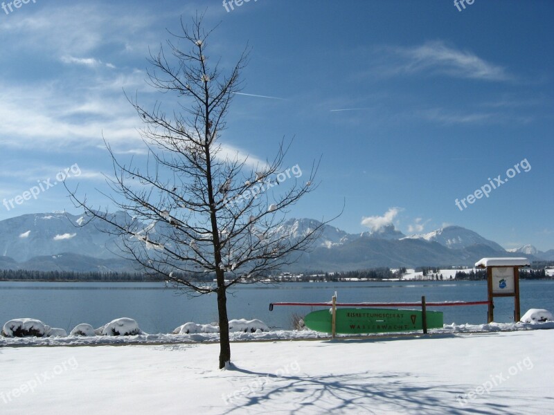 Winter Snow Clouds Sky White