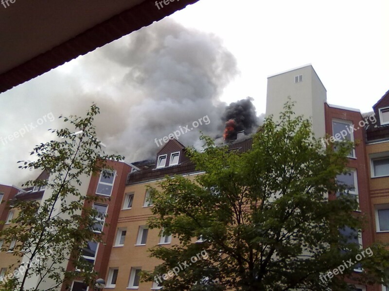 Fire Brand Apartment Fire Smoke Free Photos