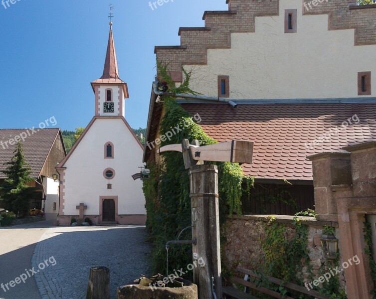 Castle Chapel St Georg Gaisbach Ortenau Free Photos