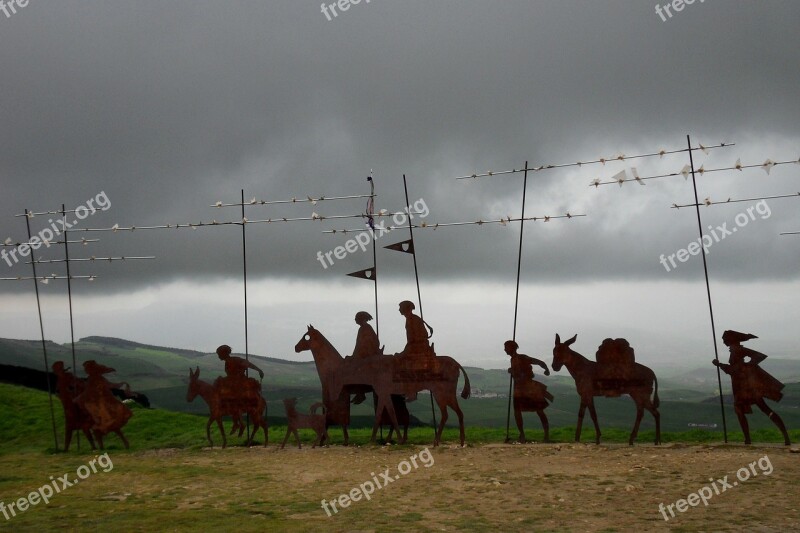 Jakobsweg Away Camino De Santiago Pilgrimage Pilgrim