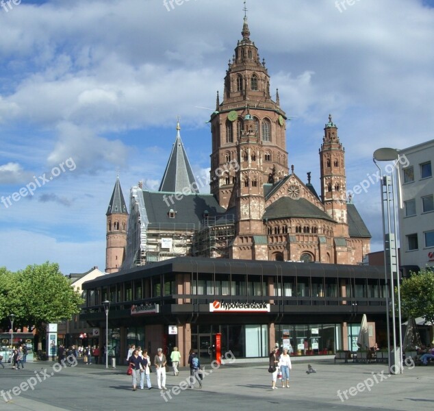 Dom St Martin's Cathedral Mainz Free Photos