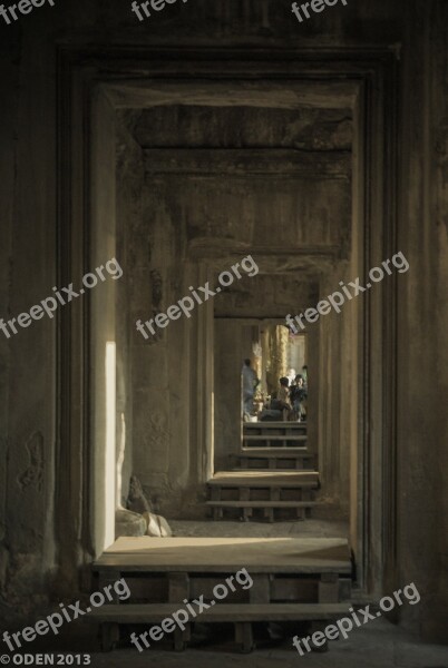 Recursive Door Infinite Temple Stone