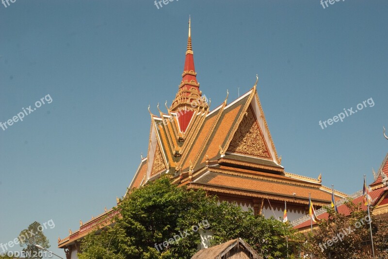 Royal Cambodia Siem Reap Pagoda Temple