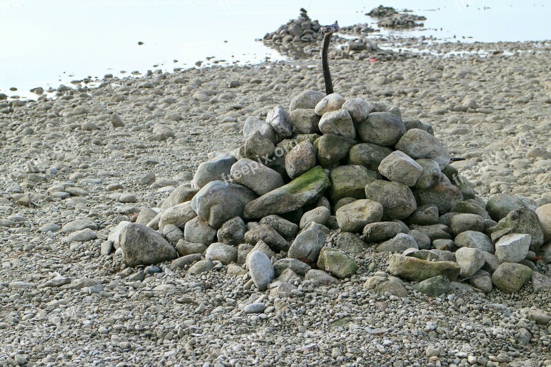 Cairn Stone Sculpture Stone Sculpture Stone Hill