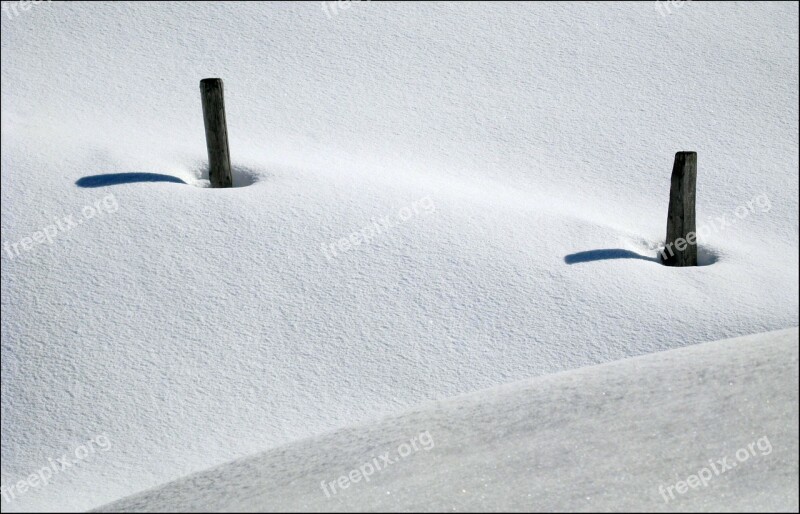 Snow Winter White Alpine Ice