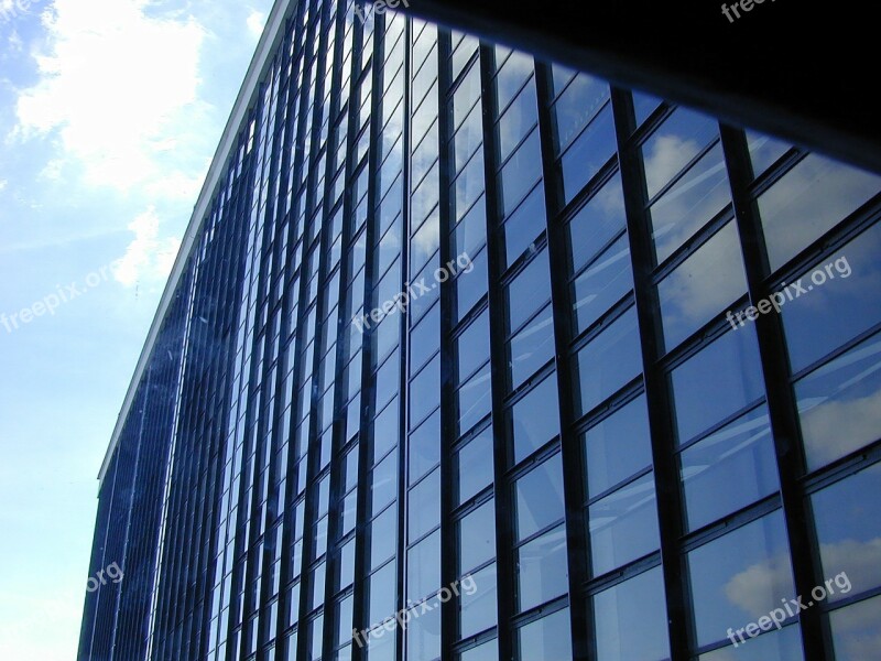 Bauhaus Architecture Glass Building Window