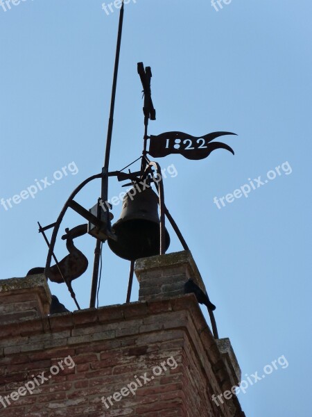 Tower Bell Weather Vane Free Photos