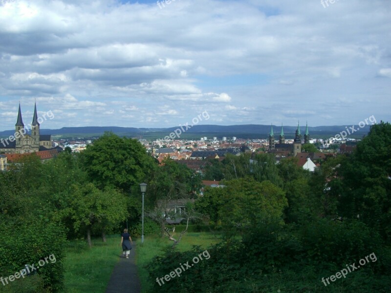 Bamberg City Viewpoint Dom Free Photos