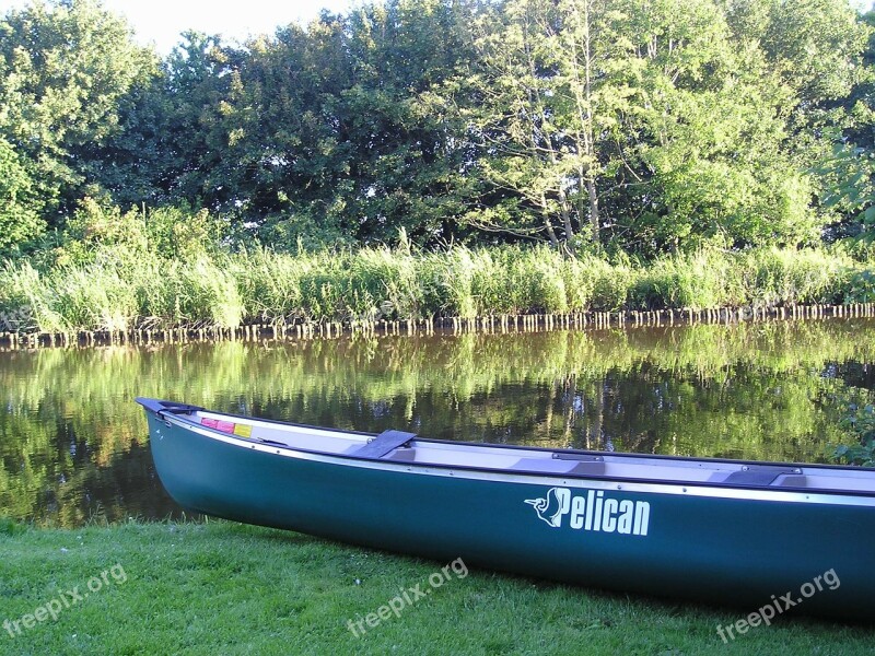 Canoeing Paddle East Frisia Free Photos