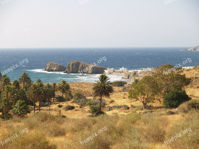 The Isleta Del Moro Cabo De Gata Níjar Tourism Landscapes