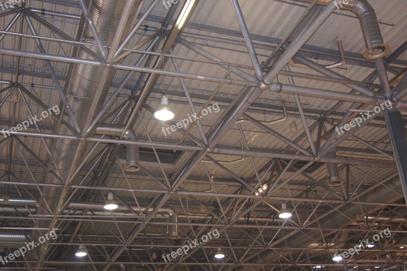 Hall Scaffold Steel Steel Structure Architecture