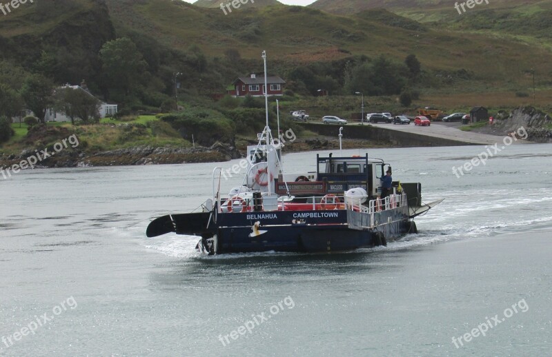 Scotland Luing Ferry Island Ferry West Coast