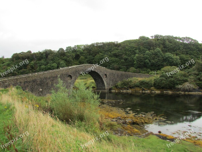 Scotland Old Bridge Bridge Atlantic Bridge West Coast