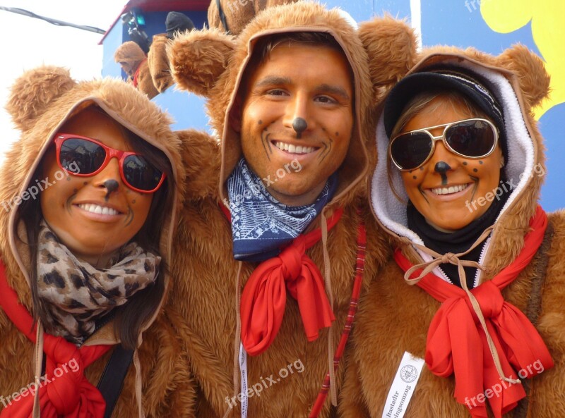 Carnival Human Masks Free Photos