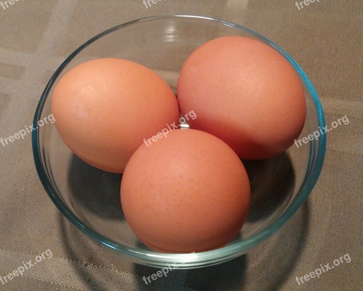 Eggs Egg Food Shell Bowl