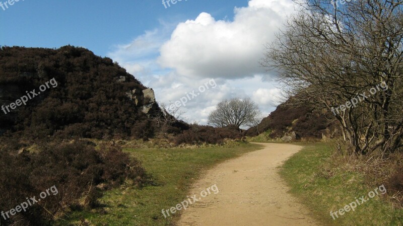 The Path Trail Hill Free Photos