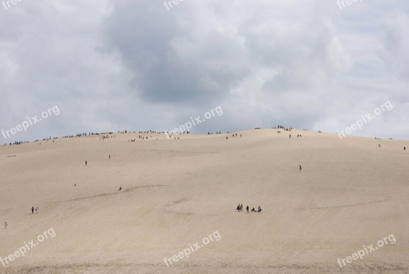 Dune Sand France Dune Du Pilat Free Photos