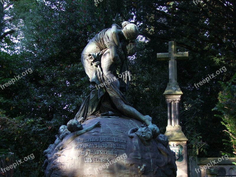 Sepulchre Mourning Cemetery Sad Sadness