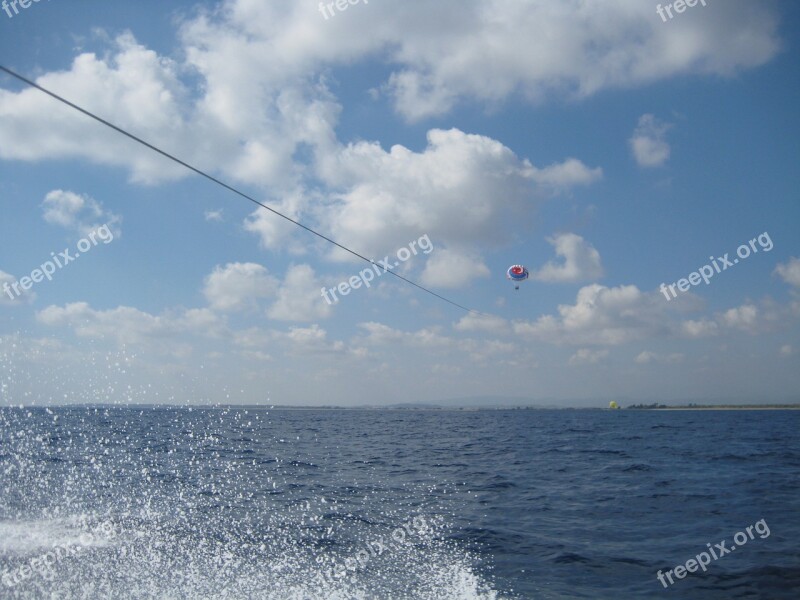 Parasailing Flying Water Sports Free Photos