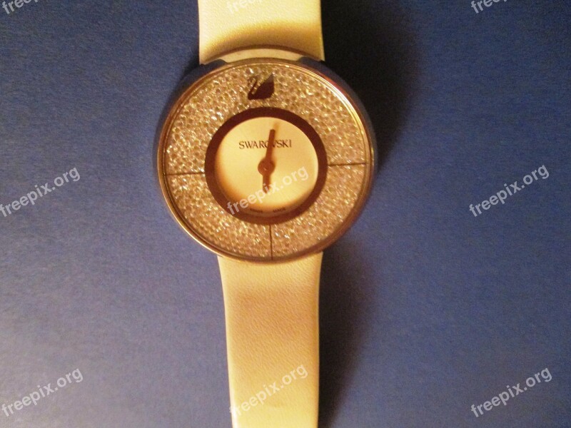 Swarovski Clock Wrist Watch Woman Jewellery