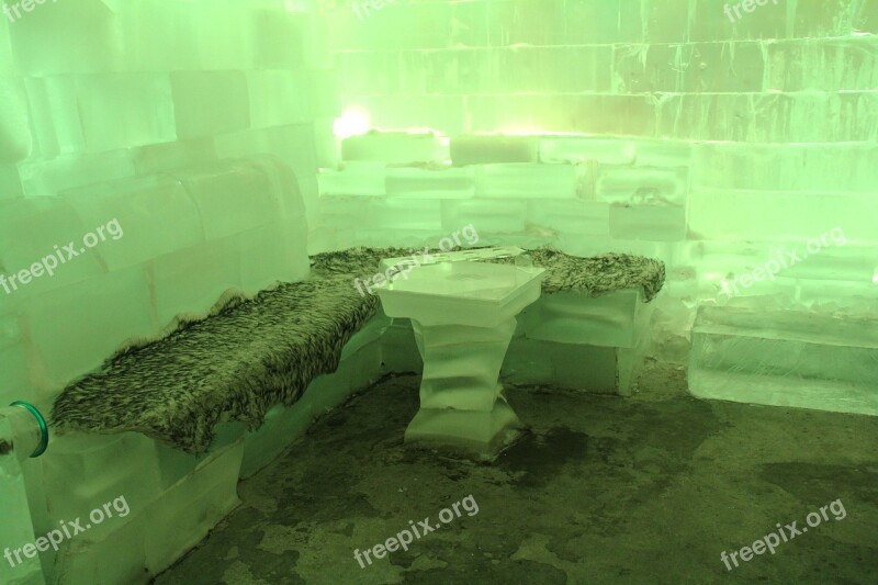 Bar Icebar Green Cold Freezing