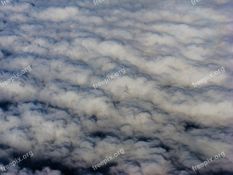 Clouds Cloud Sky Storm Airliner