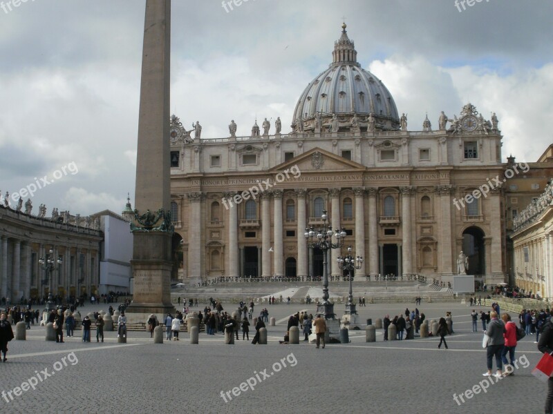 Vatican Rome Saint Peter's Basilica Vatican City Italy