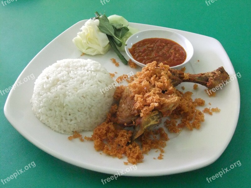 Fried Chicken Food Fried Chicken Wings Rice