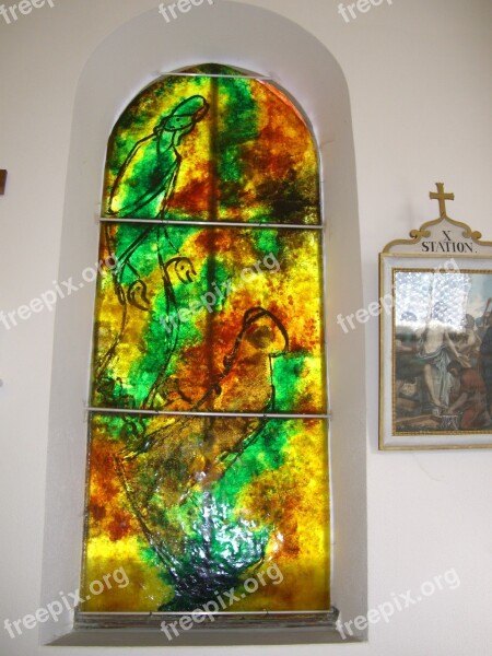 Glass Window Artist Bernard Chardon Cress Chapel Free Photos