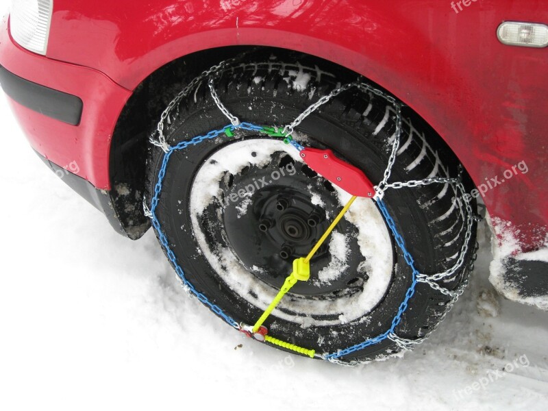 Snow Chains Mature Profile Winter Tires Tyres