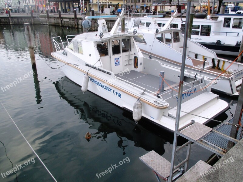 Seaport Port Ships Emergency Medical Services Lake Constance