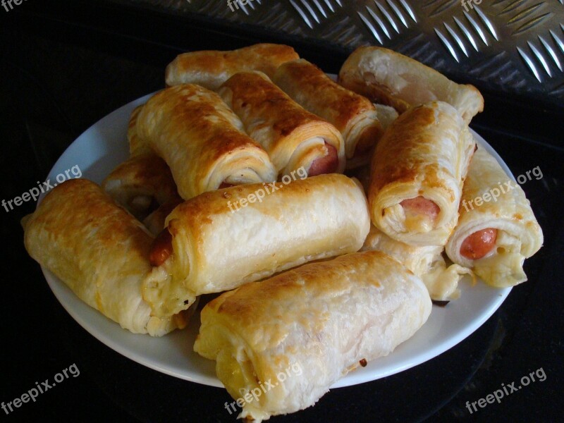 Hot Dogs Snack Sausage Puff Pastry Nutrition