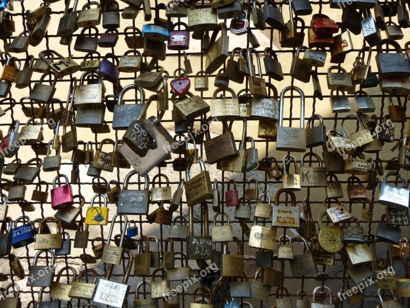 Castles Love Promise Love Locks Symbol