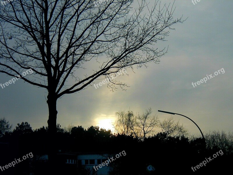 Abendstimmung Sunset At Dusk Free Photos