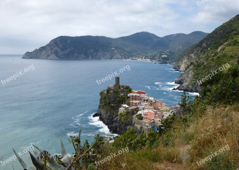 Cinque Terre Amalfi Coast Vacations Italy Panorama