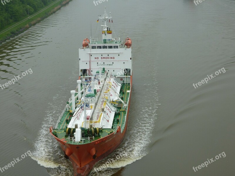 Tanker Frachtschiff Ship North America North Sea