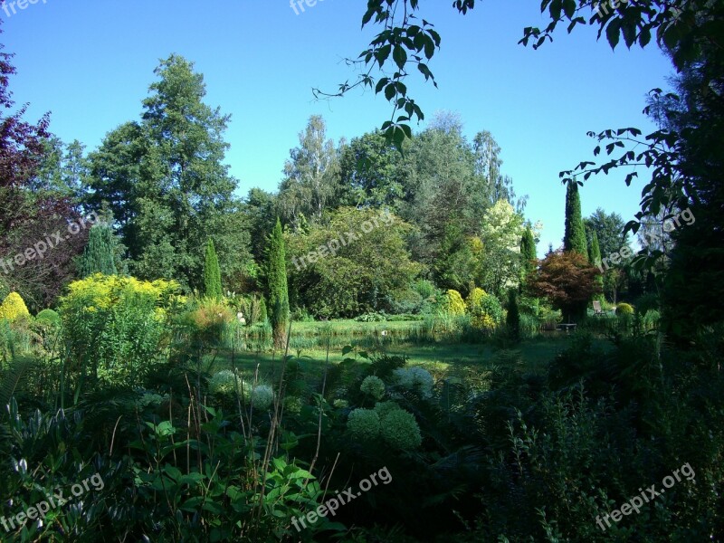 Marzellus Garden Biberachzell Swabia Bavaria Paradise