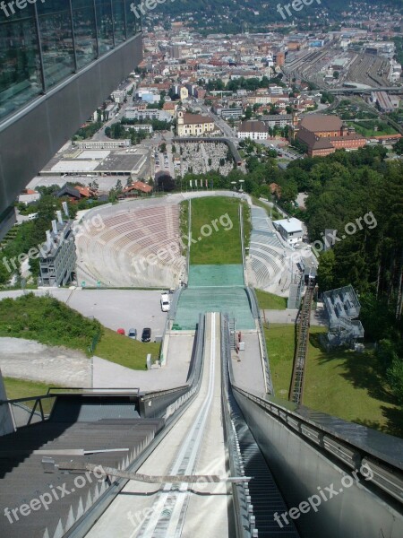 Ski Jumping Hill Ski Jump Winter Sports Sport