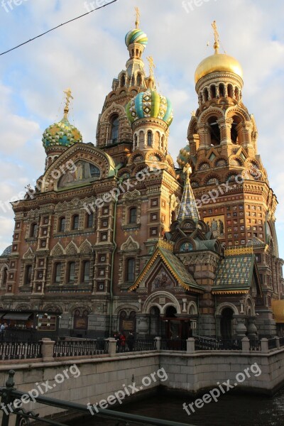 Cathedral Dome Museum St Petersburg Russia Orthodox