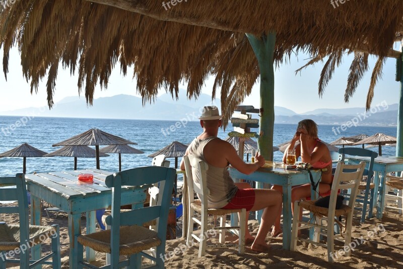 Beach Bar Sea Beach Summer Vacations